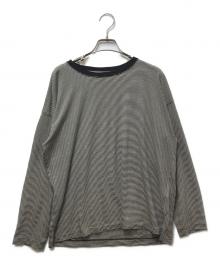 BATONER（バトナ―）の古着「DRY WOOL LONG T-SHIRT」｜ブラック