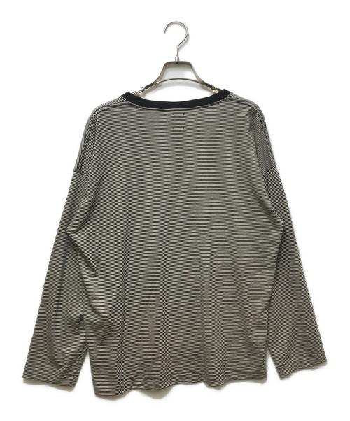 BATONER（バトナ―）BATONER (バトナ―) DRY WOOL LONG T-SHIRT ブラック サイズ:1の古着・服飾アイテム