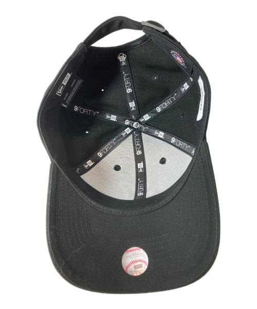 New Era（ニューエラ）New Era (ニューエラ) basicks (ベイシックス) 9 FORTY Yankees Heart Embroidery Cap(ナインフォーティヤンキースハートエンブロイダリーキャップ) ブラックの古着・服飾アイテム