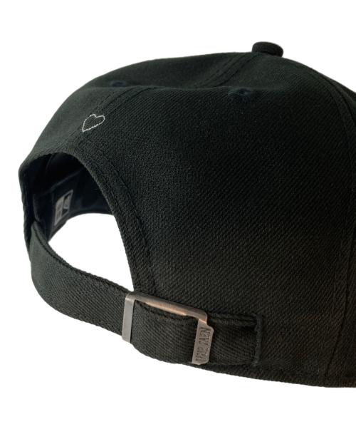 New Era（ニューエラ）New Era (ニューエラ) basicks (ベイシックス) 9 FORTY Yankees Heart Embroidery Cap(ナインフォーティヤンキースハートエンブロイダリーキャップ) ブラックの古着・服飾アイテム