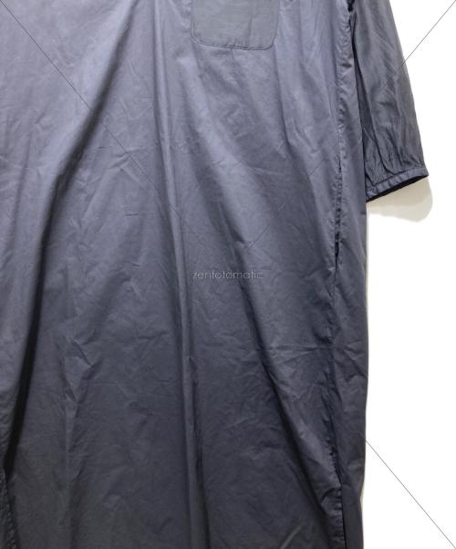 PESERICO（ペゼリコ）PESERICO (ペゼリコ) 胸ポケットコットンストレッチワンピース ネイビー サイズ:42の古着・服飾アイテム