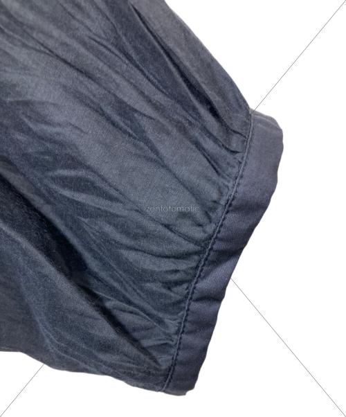 PESERICO（ペゼリコ）PESERICO (ペゼリコ) 胸ポケットコットンストレッチワンピース ネイビー サイズ:42の古着・服飾アイテム