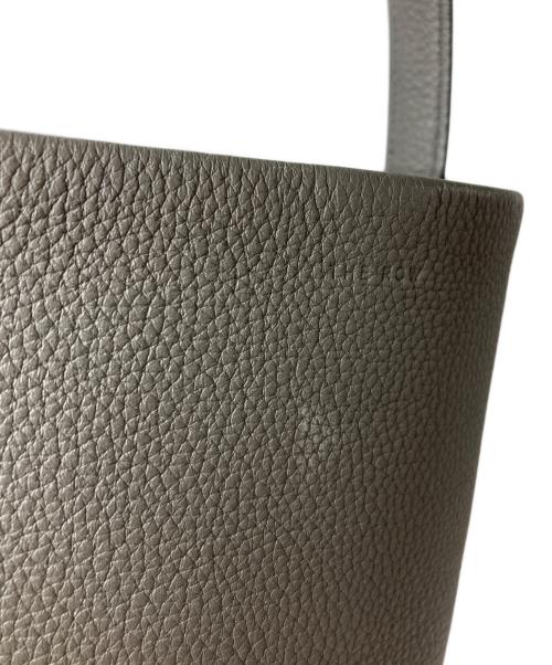 THE ROW（ザ ロウ）THE ROW (ザ ロウ) Small N/S Park Tote(スモール パーク トート) / レザートートバッグ グレーの古着・服飾アイテム