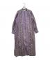 sara mallika（サラマリカ）の古着「Kareena Square Print Tassel Dress」｜ピンク