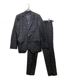 TOM FORD（トムフォード）の古着「チェックセットアップ」｜グレー