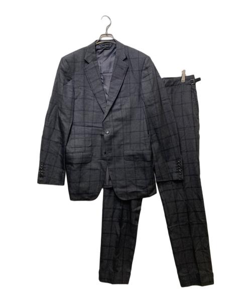 TOM FORD（トムフォード）TOM FORD (トムフォード) チェックセットアップ グレー サイズ:50の古着・服飾アイテム