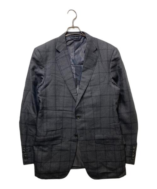 TOM FORD（トムフォード）TOM FORD (トムフォード) チェックセットアップ グレー サイズ:50の古着・服飾アイテム