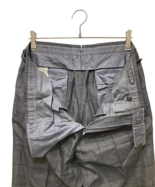 TOM FORD（トムフォード）TOM FORD (トムフォード) チェックセットアップ グレー サイズ:50の古着・服飾アイテム