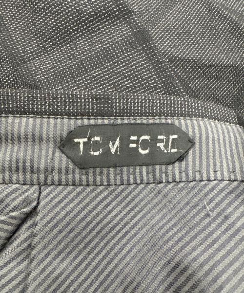 TOM FORD（トムフォード）TOM FORD (トムフォード) チェックセットアップ グレー サイズ:50の古着・服飾アイテム