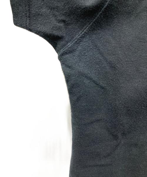 Jean Paul Gaultier homme（ジャンポールゴルチェオム）Jean Paul GAULTIER HOMME (ジャンポールゴルチェオム) ハーフジップカットソー ブラック サイズ:４８の古着・服飾アイテム