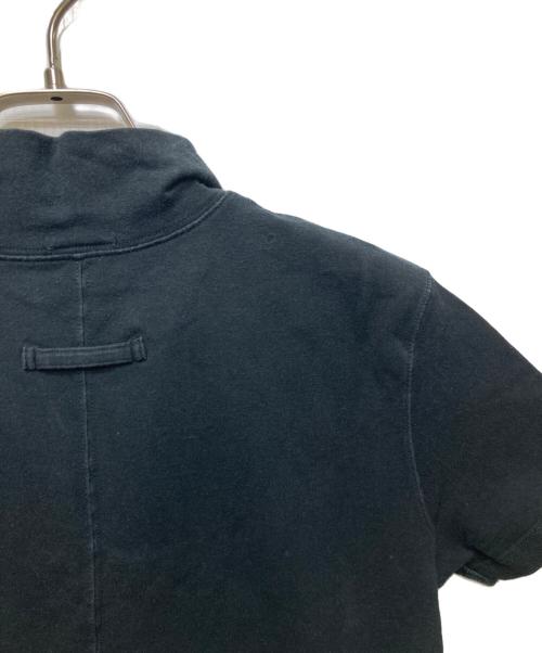 Jean Paul Gaultier homme（ジャンポールゴルチェオム）Jean Paul GAULTIER HOMME (ジャンポールゴルチェオム) ハーフジップカットソー ブラック サイズ:４８の古着・服飾アイテム
