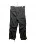 ISSEY MIYAKE MEN (イッセイミヤケメン) パラシュートジップナイロンデザインパンツ　ME03FF604 ブラック サイズ:SIZE 4：30000円