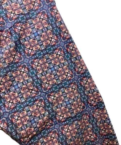 ISSEY MIYAKE MEN（イッセイミヤケメン）ISSEY MIYAKE MEN (イッセイミヤケメン) シンチバッグ総柄パンツ パープル サイズ:SMサイズの古着・服飾アイテム