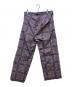 ISSEY MIYAKE MEN (イッセイミヤケメン) シンチバッグ総柄パンツ パープル サイズ:SMサイズ：8000円