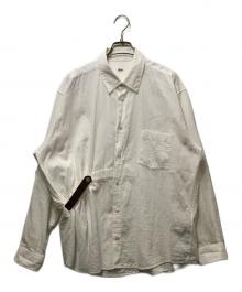 KHOKI（コッキ）の古着「Asymmetric Shirt」｜ホワイト