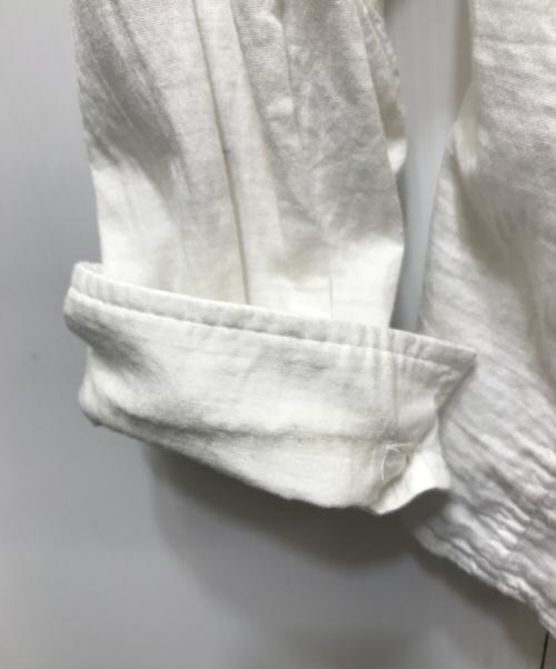 KHOKI（コッキ）KHOKI (コッキ) Asymmetric Shirt ホワイト サイズ:3の古着・服飾アイテム