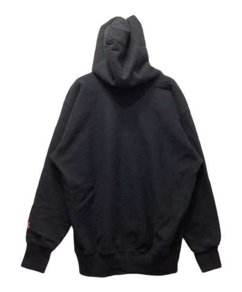 Hysteric Glamour（ヒステリックグラマー）Hysteric Glamour (ヒステリックグラマー) HYS LOGO（ヒスロゴ スウェットフーディ） パーカー　02253CF09 ブラック サイズ:XLの古着・服飾アイテム