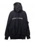 Hysteric Glamour（ヒステリックグラマー）の古着「HYS LOGO（ヒスロゴ スウェットフーディ） パーカー　02253CF09」｜ブラック