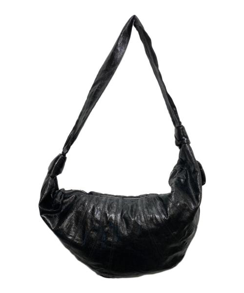 LEMAIRE（ルメール）LEMAIRE (ルメール) ラージクロワッサンショルダーバッグ/LARGE CROISSANT BAG ブラックの古着・服飾アイテム