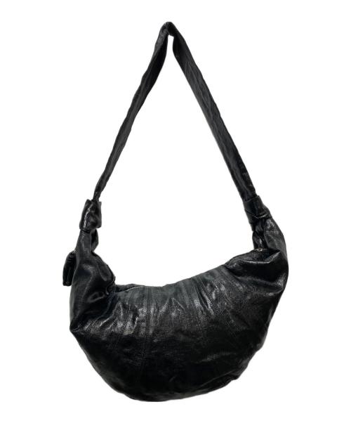 LEMAIRE（ルメール）LEMAIRE (ルメール) ラージクロワッサンショルダーバッグ/LARGE CROISSANT BAG ブラックの古着・服飾アイテム