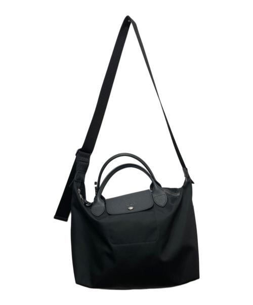 LONGCHAMP（ロンシャン）LONGCHAMP (ロンシャン) ル プリアージュ® エナジー L トップハンドルバッグ ブラックの古着・服飾アイテム