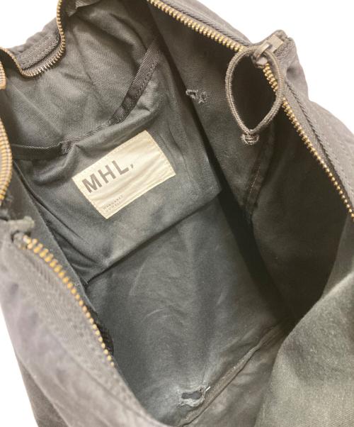 MHL（マーガレットハウエル）MHL (マーガレットハウエル) PORTER (ポーター) 2WAY TOTE BAD(2ウェイトートバッグ）POTR/POTR FOR MHL。 390-02055  ブラックの古着・服飾アイテム