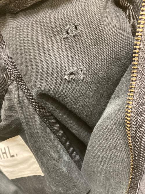 MHL（マーガレットハウエル）MHL (マーガレットハウエル) PORTER (ポーター) 2WAY TOTE BAD(2ウェイトートバッグ）POTR/POTR FOR MHL。 390-02055  ブラックの古着・服飾アイテム
