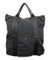 MHL（マーガレットハウエル）の古着「2WAY TOTE BAD(2ウェイトートバッグ）POTR/POTR FOR MHL。 390-02055 」｜ブラック