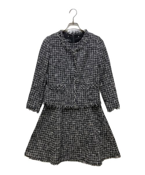 theory（セオリー）theory (セオリー) ツイードセットアップ 01-8104103-055-700 ブラックの古着・服飾アイテム