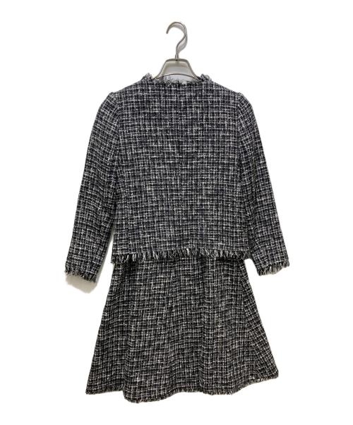 theory（セオリー）theory (セオリー) ツイードセットアップ 01-8104103-055-700 ブラックの古着・服飾アイテム