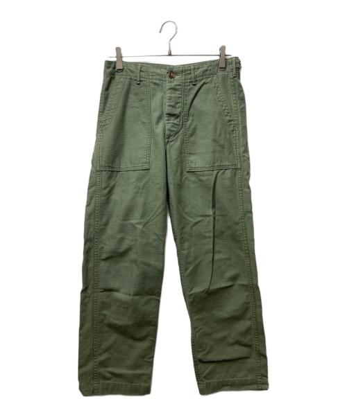 orSlow（オアスロウ）orSlow (オアスロウ) ベイカーパンツ オリーブ サイズ:1の古着・服飾アイテム