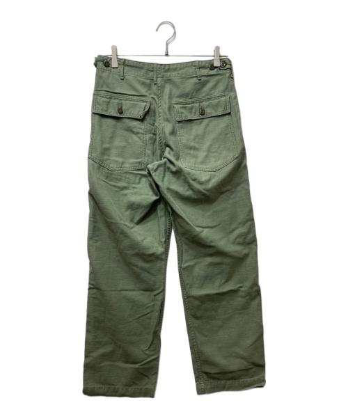 orSlow（オアスロウ）orSlow (オアスロウ) ベイカーパンツ オリーブ サイズ:1の古着・服飾アイテム