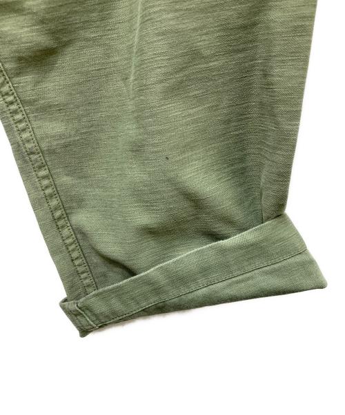 orSlow（オアスロウ）orSlow (オアスロウ) ベイカーパンツ オリーブ サイズ:1の古着・服飾アイテム