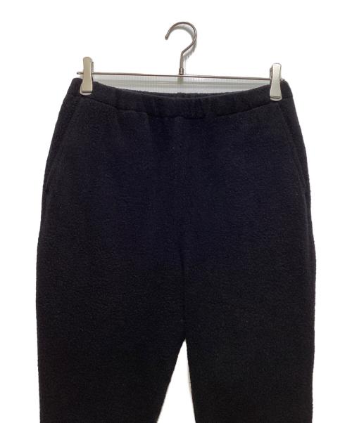 COMOLI（コモリ）COMOLI (コモリ) ウールフリースパンツ　21AW ブラック サイズ:1の古着・服飾アイテム