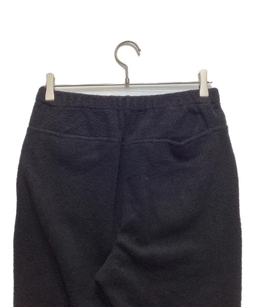 COMOLI（コモリ）COMOLI (コモリ) ウールフリースパンツ　21AW ブラック サイズ:1の古着・服飾アイテム