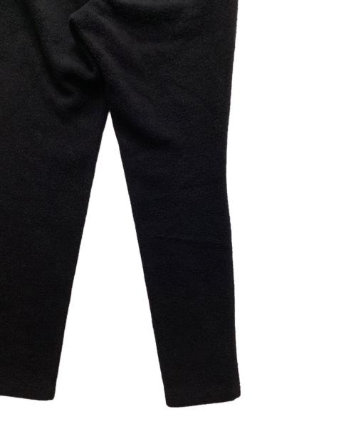 COMOLI（コモリ）COMOLI (コモリ) ウールフリースパンツ　21AW ブラック サイズ:1の古着・服飾アイテム