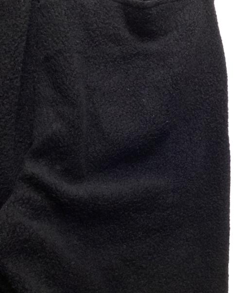 COMOLI（コモリ）COMOLI (コモリ) ウールフリースパンツ　21AW ブラック サイズ:1の古着・服飾アイテム