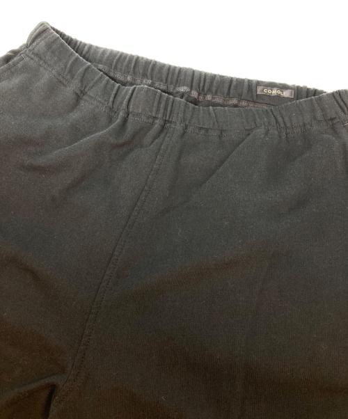 COMOLI（コモリ）COMOLI (コモリ) コットンシルク ジャージパンツ ブラック サイズ:1の古着・服飾アイテム