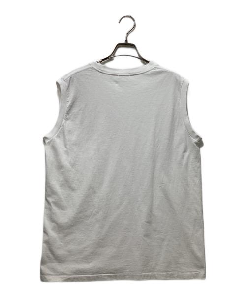 COMOLI（コモリ）COMOLI (コモリ) コットンジャージ ノースリーブ　25SS ホワイト サイズ:2の古着・服飾アイテム