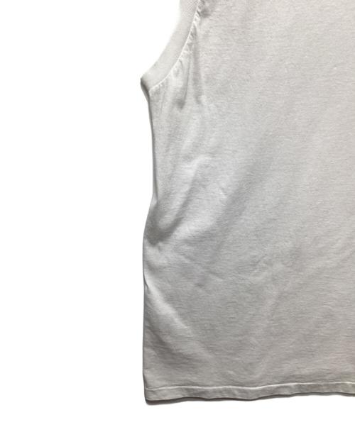 COMOLI（コモリ）COMOLI (コモリ) コットンジャージ ノースリーブ　25SS ホワイト サイズ:2の古着・服飾アイテム
