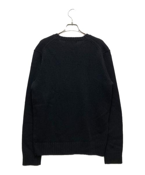 POLO RALPH LAUREN（ポロ・ラルフローレン）POLO RALPH LAUREN (ポロ・ラルフローレン) タキシード マティーニ ポロベア カシミヤ混ニット ブラック サイズ:Sの古着・服飾アイテム