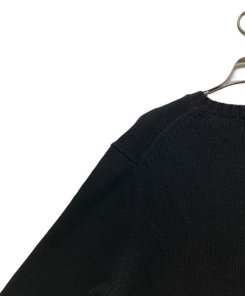 POLO RALPH LAUREN（ポロ・ラルフローレン）POLO RALPH LAUREN (ポロ・ラルフローレン) タキシード マティーニ ポロベア カシミヤ混ニット ブラック サイズ:Sの古着・服飾アイテム