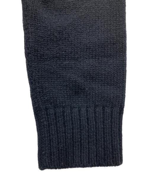 POLO RALPH LAUREN（ポロ・ラルフローレン）POLO RALPH LAUREN (ポロ・ラルフローレン) タキシード マティーニ ポロベア カシミヤ混ニット ブラック サイズ:Sの古着・服飾アイテム