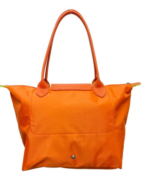 LONGCHAMP（ロンシャン）LONGCHAMP (ロンシャン) ル・プリアージュ トートバッグ オレンジの古着・服飾アイテム