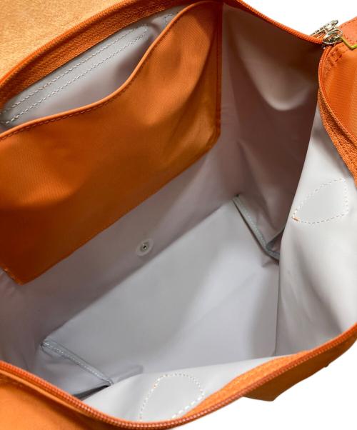 LONGCHAMP（ロンシャン）LONGCHAMP (ロンシャン) ル・プリアージュ トートバッグ オレンジの古着・服飾アイテム