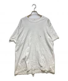 Y's（ワイズ）の古着「ロゴ刺繍Tシャツ」｜ホワイト