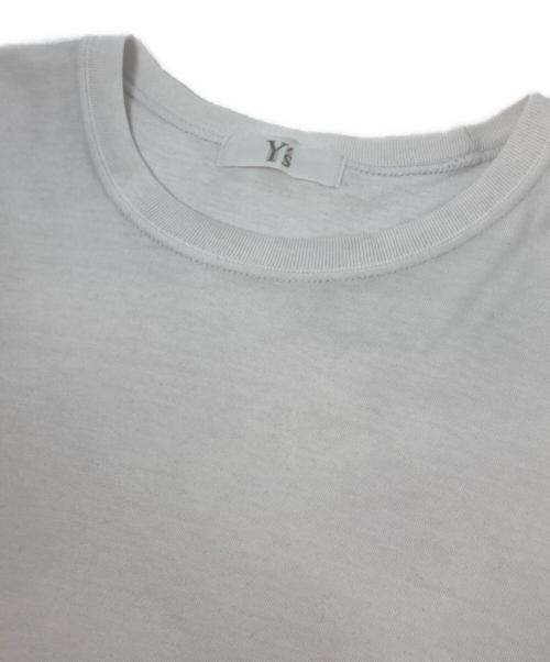 Y's（ワイズ）Y's (ワイズ) ロゴ刺繍Tシャツ ホワイト サイズ:4の古着・服飾アイテム