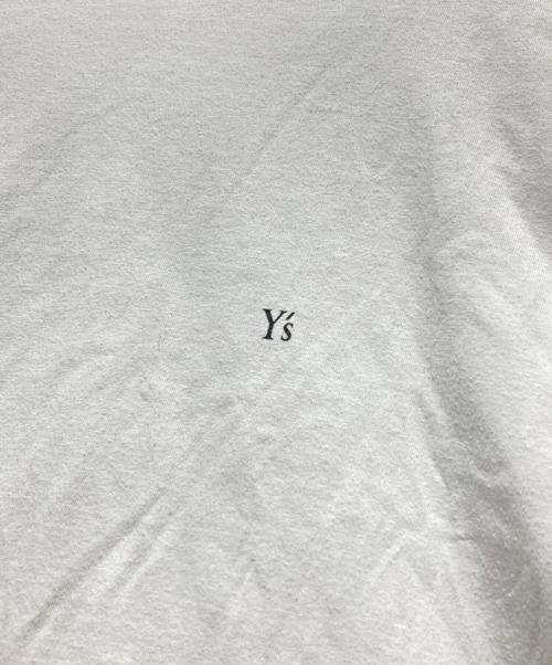 Y's（ワイズ）Y's (ワイズ) ロゴ刺繍Tシャツ ホワイト サイズ:4の古着・服飾アイテム