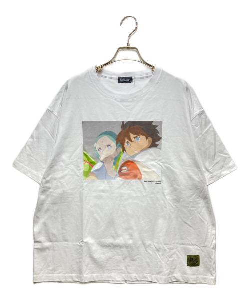 SUBCIETY（サブサエティ）SUBCIETY (サブサエティ) When You Wish Upon A Star tee / 交響詩篇エウレカセブン コラボＴシャツ / TV放送20周年記念 / 完売品 ホワイト サイズ:Lの古着・服飾アイテム
