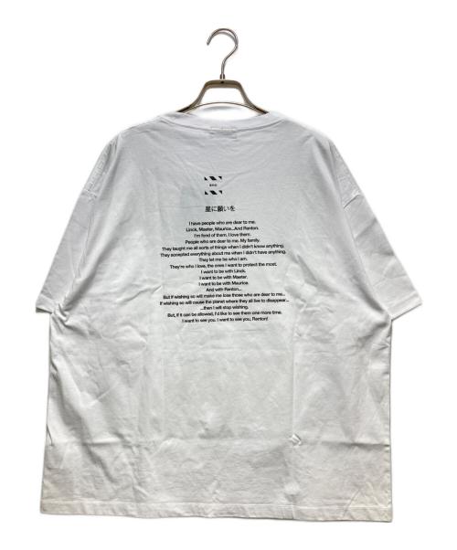 SUBCIETY（サブサエティ）SUBCIETY (サブサエティ) When You Wish Upon A Star tee / 交響詩篇エウレカセブン コラボＴシャツ / TV放送20周年記念 / 完売品 ホワイト サイズ:Lの古着・服飾アイテム